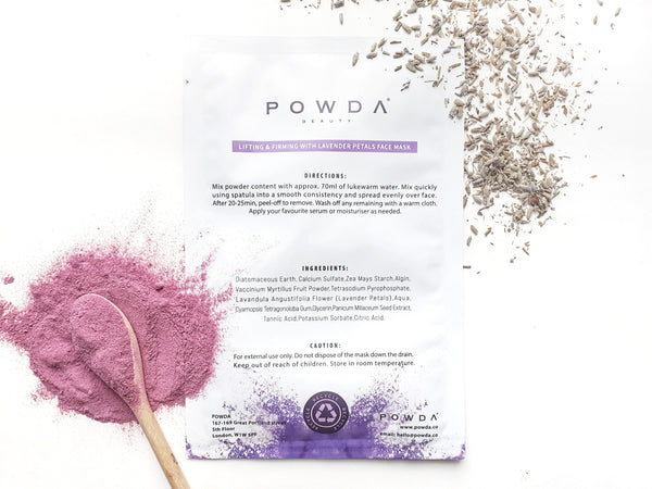 Lifting & Firming with Lavender Petals Face Mask