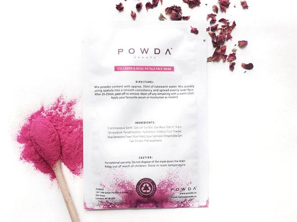 Collagen & Rose Petals Face Mask